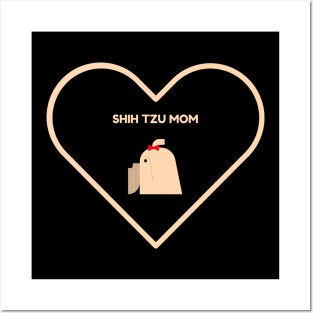 Shih Tzu Mom Posters and Art